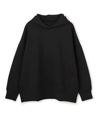 UNFILO BEAUTY FORM JERSEY サイドZIP フーディ ブラック