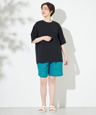 HELLY HANSEN 【ストレッチ・速乾・耐海水・耐塩素・UVカット】ショートスリーブ アンヒビアスティー ブラック