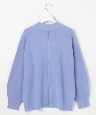 ANY SIS S ラインポイント ニット ライトブルー