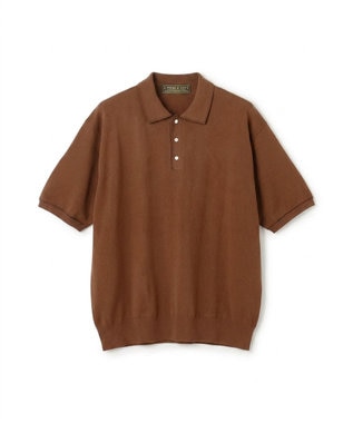 J.PRESS MEN 【WEB・一部店舗限定】Blancket Stitch Knit Polo