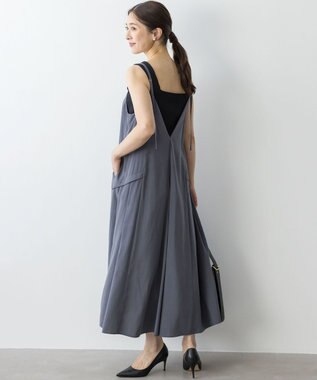 組曲 テレコスクエア タンクトップ ブラック系