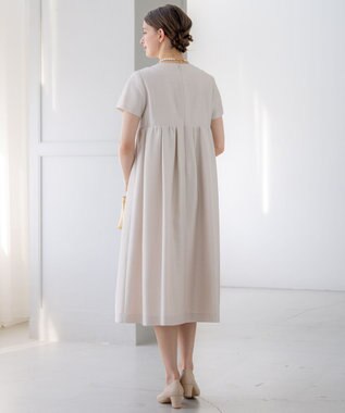 23区 L 【APPLAUDIR】トリアセシャンタン ドレス シャンパン