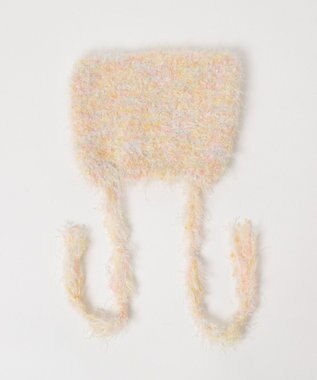 WEGO シャギーネコミミバラクラバ ライトイエロー