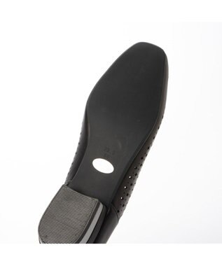 Riz raffinee <Riz raffinee>カットワークフラットパンプス ブラック