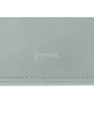 genten ピア 名刺入れ ライトブルー