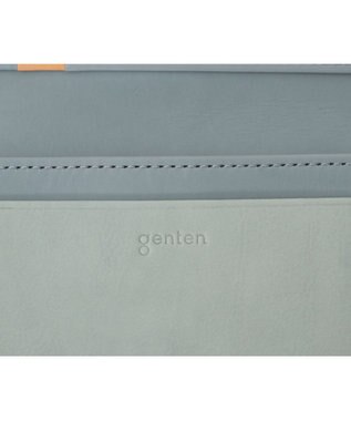 genten ピア 名刺入れ ライトブルー