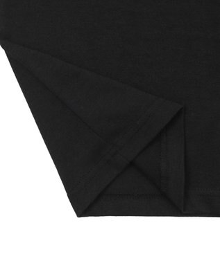 WEGO ダメージアップリケグラフィックT（SS） ブラック