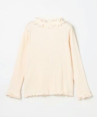 ANY KIDS 音符チャーム付き カットソー エクリュ