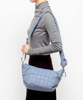 LANVIN en Bleu ジェラル ショルダーバッグ フォグブルー