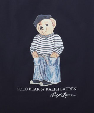 MOONBAT 【2WAY/撥水】POLO RALPH LAUREN(ポロ ラルフローレン)  ベルト付きレインバッグ フレンチベア ネイビーブルー