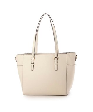 UNBILLION 【テレビ ドラマ着用アイテム】カシュカシュ cachecache / 横型金具ポイント2wayトートバッグ アイボリー