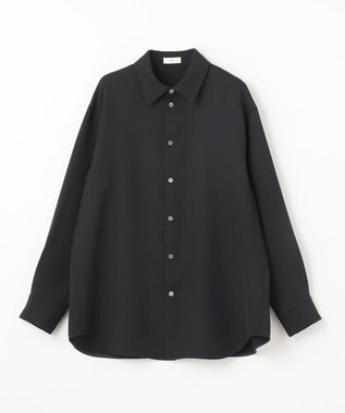 NAVE 【ReNAVE】ウォッシャブルツイル シャツ ブラック系