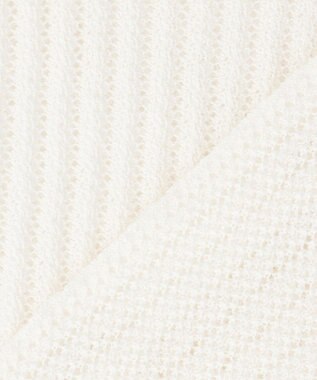 組曲 L 【先行予約・前後着用可】レーシーニット カーディガン ホワイト系