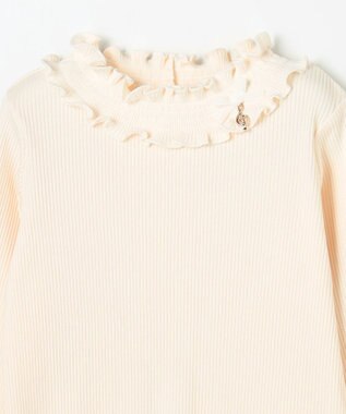 ANY KIDS 音符チャーム付き カットソー エクリュ