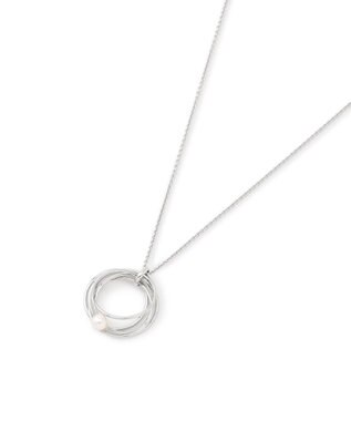 23区 ナローリングトップ ネックレス シルバー系