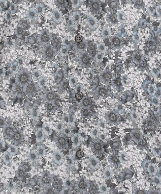 JOSEPH ABBOUD 【リバティ】ブラックレーベル リバティプリントシャツ グレー系5