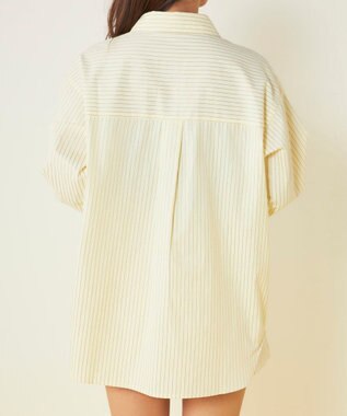 OP／FILA 【ocean pacific】デイリーオーバーサイズシャツ/UVカット イエロー