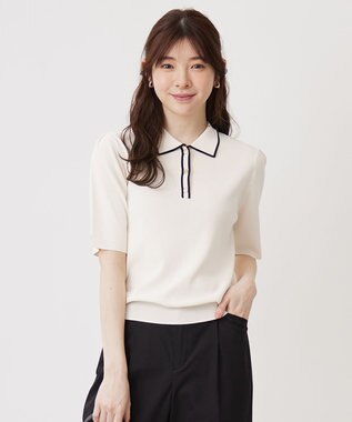  【UVケア】ポロ襟 プルオーバー