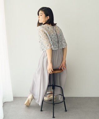 YECCA VECCA 【2点SET】3wayレース×キャミドレス Light Gray