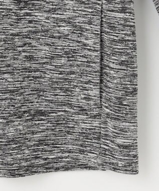 JOSEPH ABBOUD MOUNTAIN 【UNISEX】ランダムスラブリップTシャツ ライトグレー系