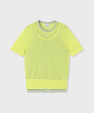 Paul Smith シアーレイヤード 半袖ニット