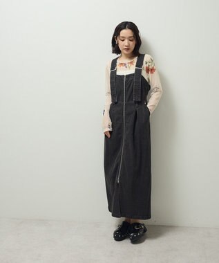 Green Parks ・ＳＵＧＡＲ　ＳＰＯＯＮ　２ｗａｙデニムジャンスカ Black