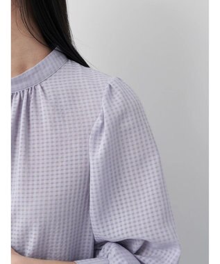 earth music&ecology Ｃｈｅｃｋドビーブラウス Sax