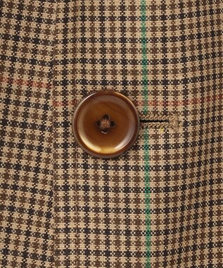 J.PRESS MEN 【CUBA BEACH MASTERPIECE】ガンクラブチェック ジャケット ブラウン系3