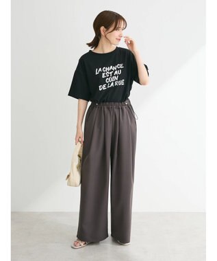 Green Parks 箔プリント半袖ボックスロゴＴ Black