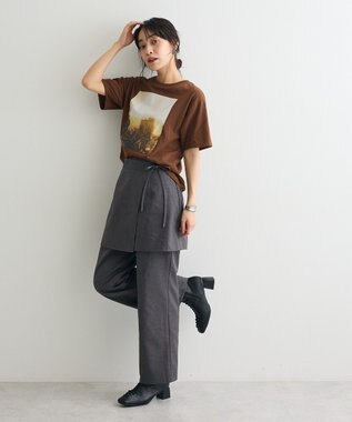 CRAFT STANDARD BOUTIQUE 接触冷感/フォトプリントTEE D