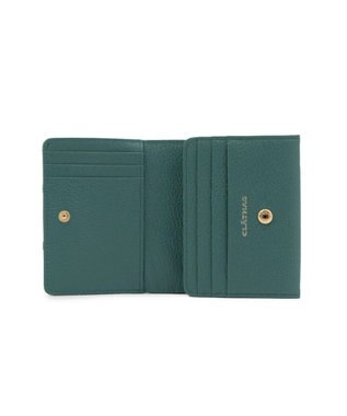 CLATHAS ソフィア 内ボックス二つ折り財布 グリーン