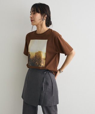 CRAFT STANDARD BOUTIQUE 接触冷感/フォトプリントTEE D