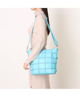 UNBILLION 【訳あり商品】ピークスピーク PEAKS PEAK / 牛革パッチワーク口折れ2wayショルダー