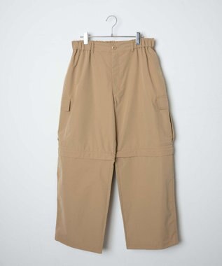 WEGO 2wayリップストップカーゴパンツ ベージュ