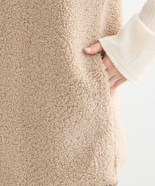 Green Parks ＢＰ　パイピングライトボアベスト Gray Beige