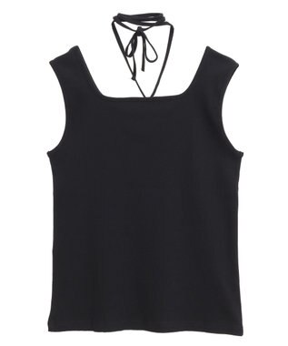 Green Parks チョーカー付きタンクトップ A