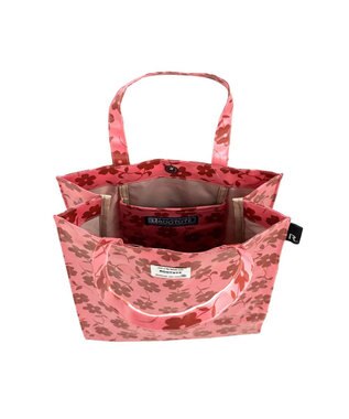 ROOTOTE 3525【ルートート】EU.アーキャトル.ラミネート-V 02：レッドフラワー