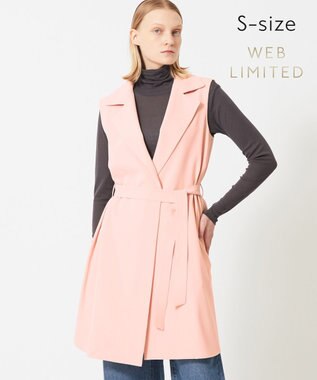 BEIGE， 【WEB限定・S-size】ENCALYPTNS / ロングジレ Nude