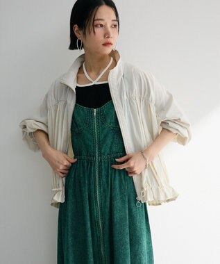 Green Parks チョーカー付きタンクトップ Black