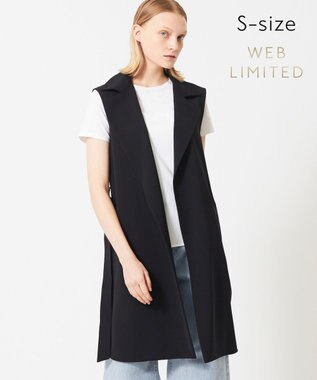 BEIGE， 【WEB限定・S-size】ENCALYPTNS / ロングジレ Black