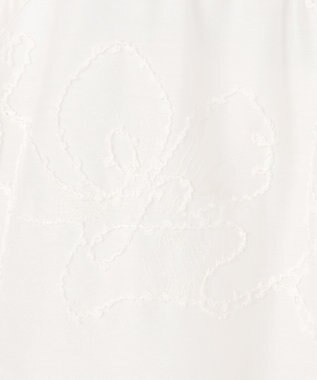 23区 【先行予約】シアーエンブロイダリー キャミソール コンビ Tシャツ ベージュ系