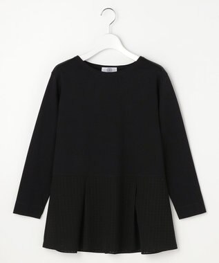 J.PRESS LADIES 【WEB限定カラーあり】レイヤードフレア カットソー 【WEB限定カラー】ブラック系