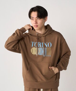 OP／FILA 【Kappa】ウェルネスクラブフーディー ブラウン