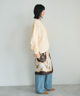 YECCA VECCA コットンルーズプルオーバー Light Yellow