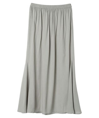 CRAFT STANDARD BOUTIQUE レーヨンマーメイドスカート Sax