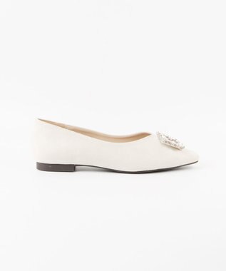 BONTRE 【MIONOTIS/ミオノティス】ビジューバックルパンプス/717B ベージュ