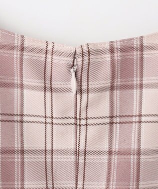 ANY KIDS 【2点セット】セーラージャケット+チェックワンピース ピンクベージュ