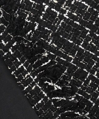 23区 L 【GLOW10月号掲載】GIOLICA オータム ツイード ジレ モノトーンミックス