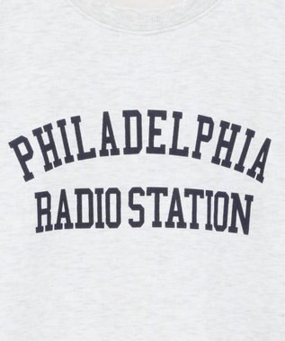 AMERICAN HOLIC カレッジロゴ裏起毛プルオーバー Gray Mixture