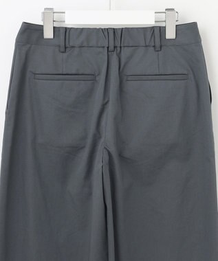 J.PRESS LADIES 【洗える】 ストレッチツイル セミワイド ベイカー パンツ グレー系